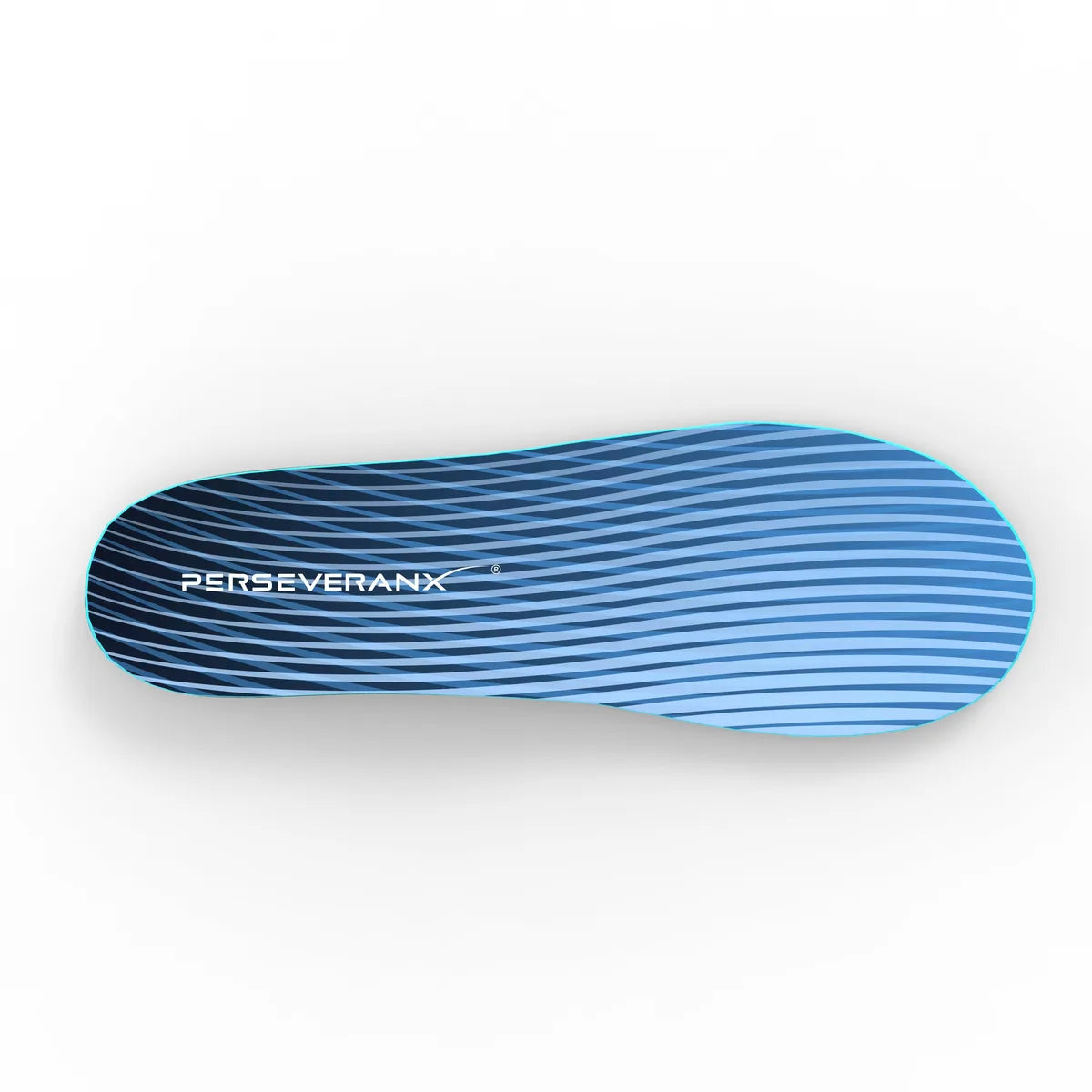 Fusion top view showing the forefoot outline