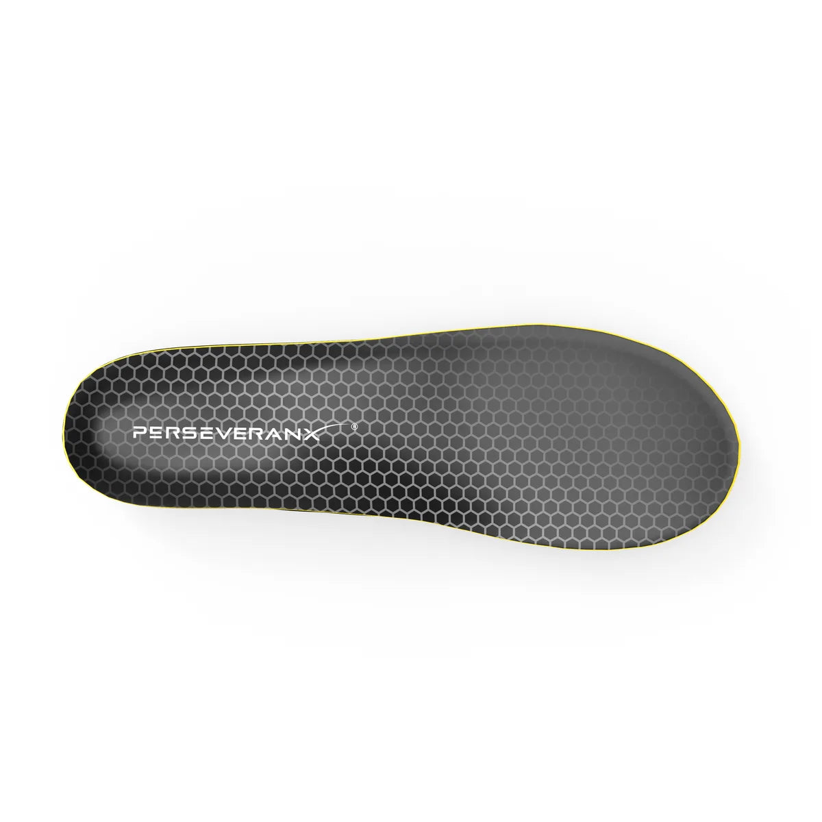HoneyComb top view showing the forefoot outline and patterned surface